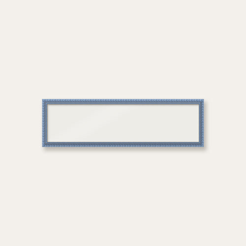 Sky Blue bobbin panoramic frame, 60cm x 15cm, frame only