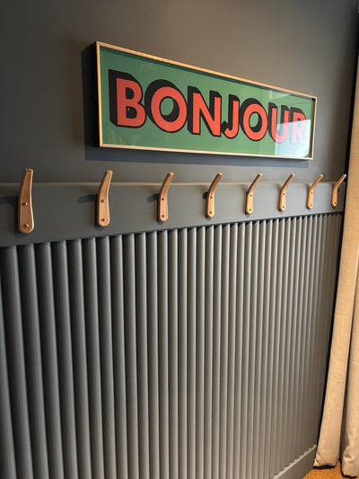 Customer photo — Bonjour Panoramic Print