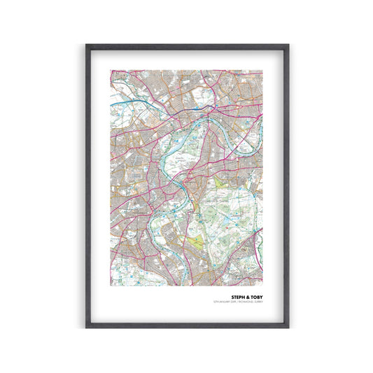 Personalised OS Map Print