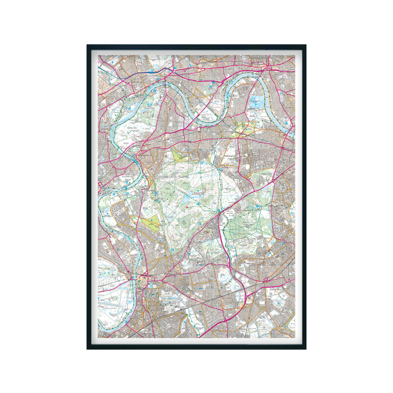 Custom OS Map Print
