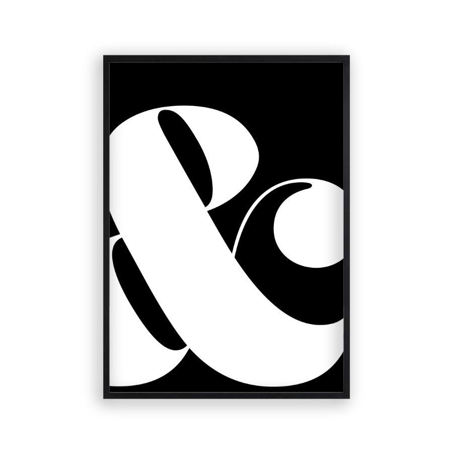 Ampersand And Print - Blim & Blum