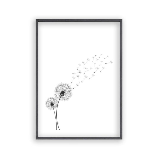 Dandelion In The Wind Print - Blim & Blum