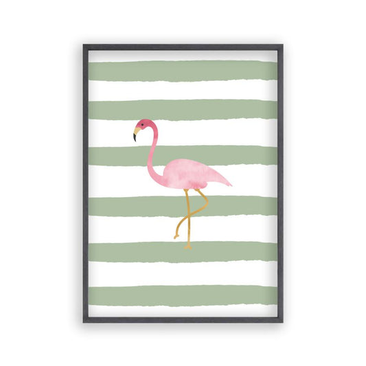 Flamingo Watercolour Print - Blim & Blum