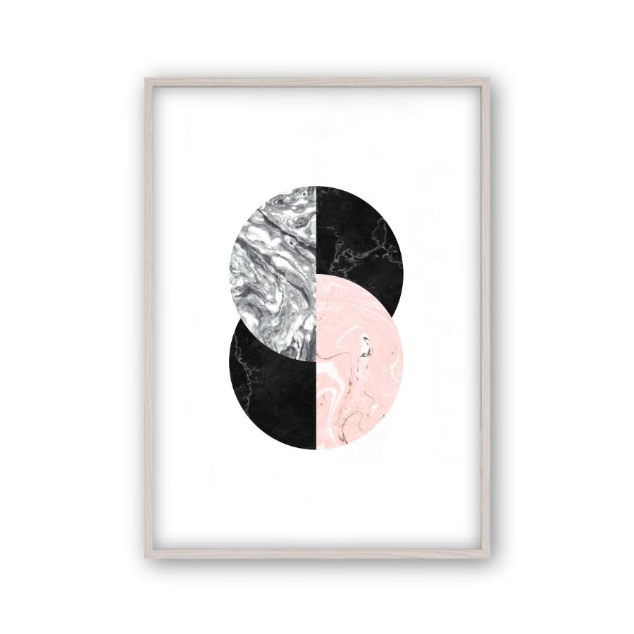 Circles Marble Print - Blim & Blum