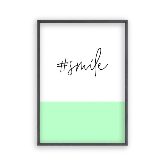 Hashtag Smile Print - Blim & Blum