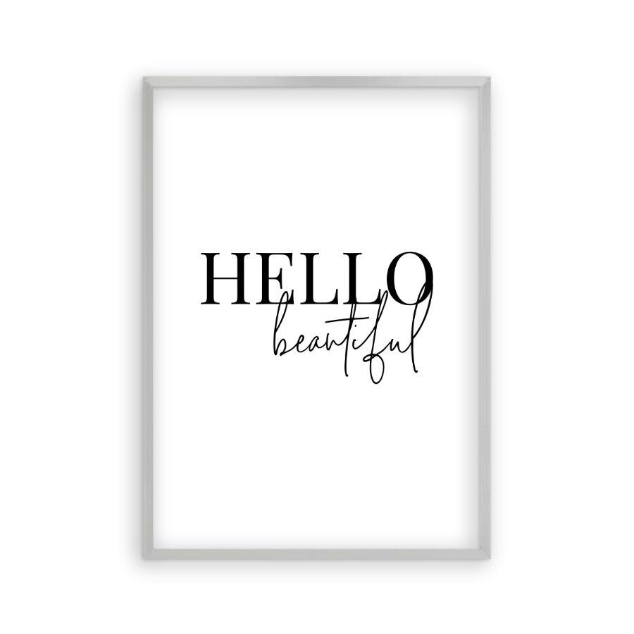 Hello Beautiful Print - Blim & Blum