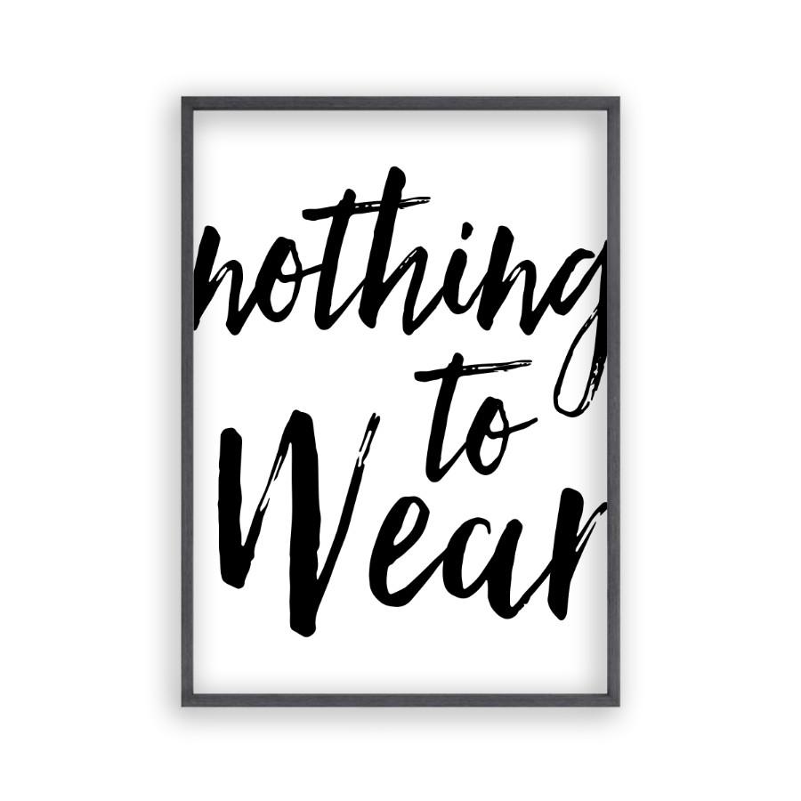 Nothing To Wear Print - Blim & Blum