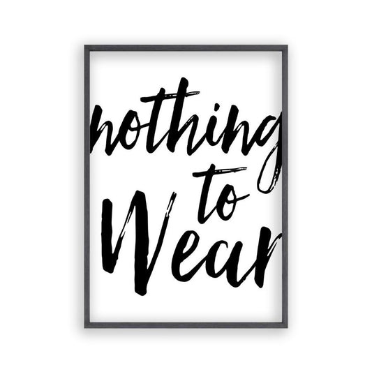 Nothing To Wear Print - Blim & Blum