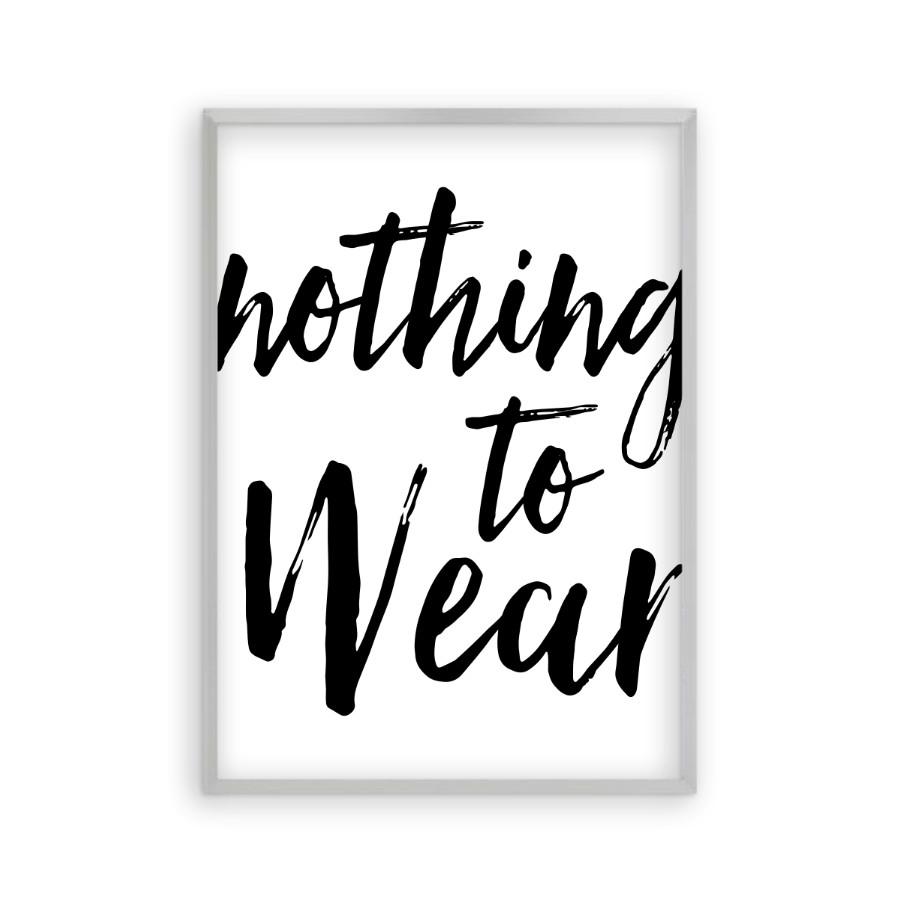 Nothing To Wear Print - Blim & Blum