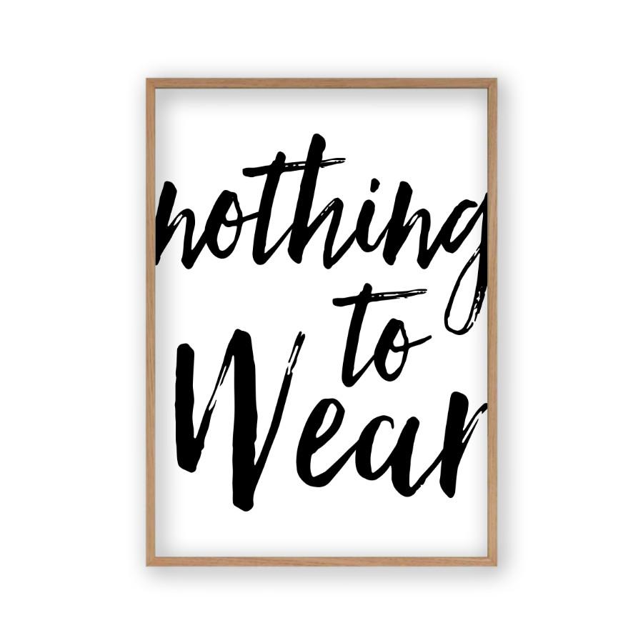 Nothing To Wear Print - Blim & Blum