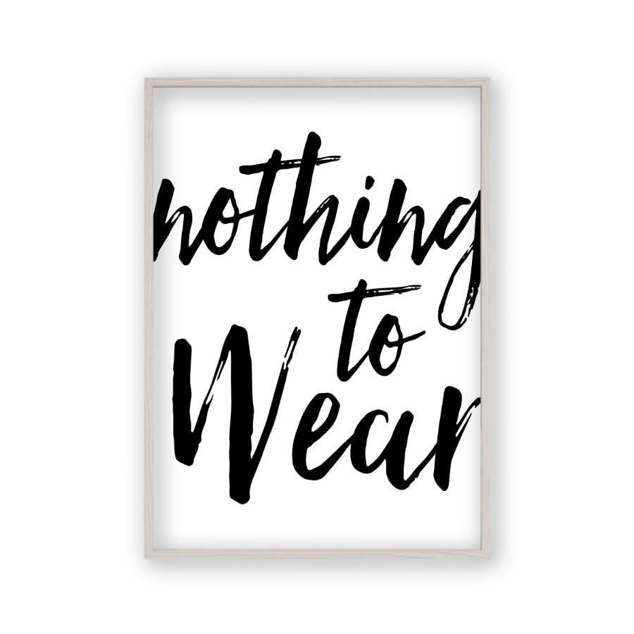 Nothing To Wear Print - Blim & Blum