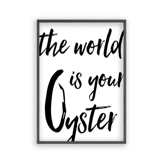 The World Is Your Oyster Print - Blim & Blum