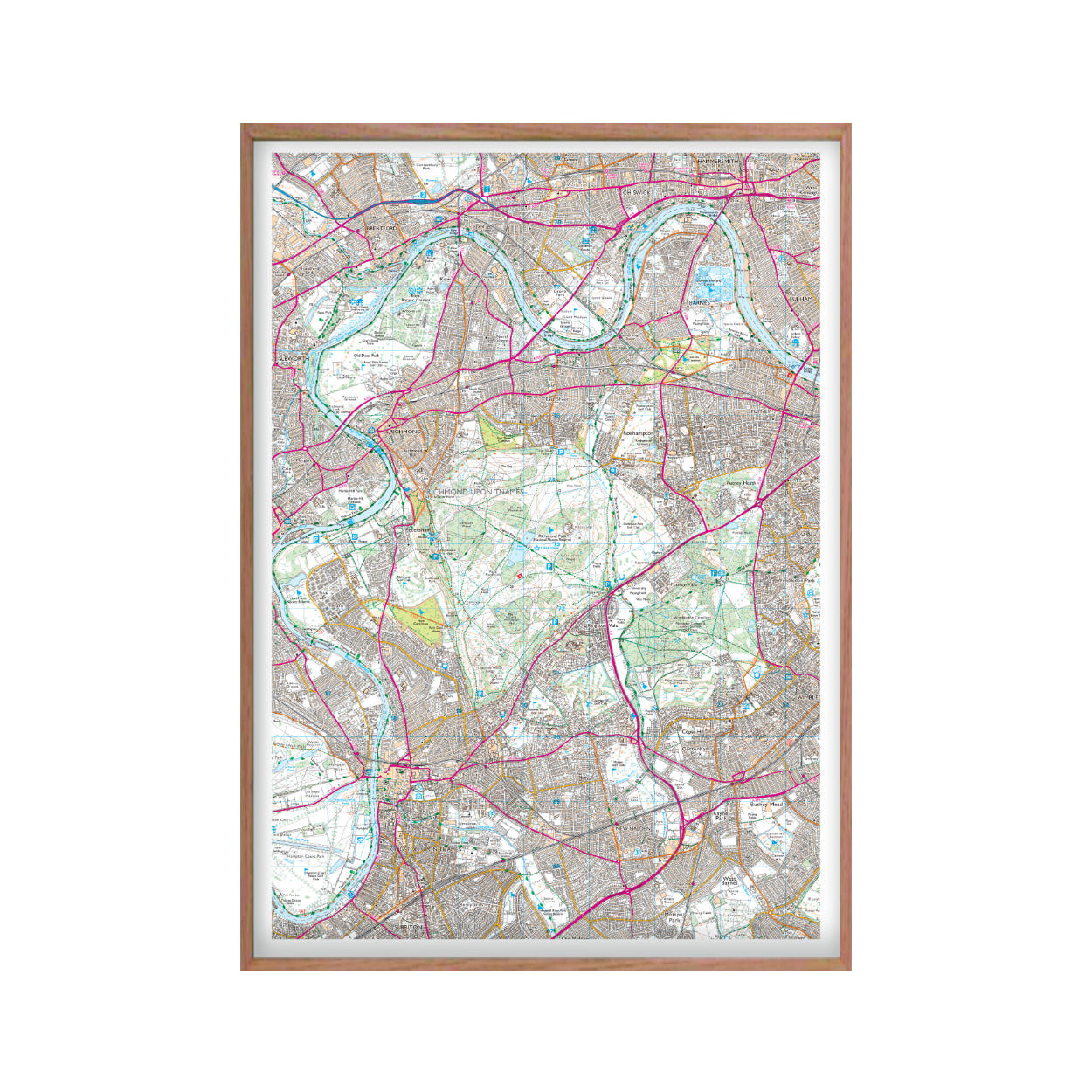 Custom OS Map Print