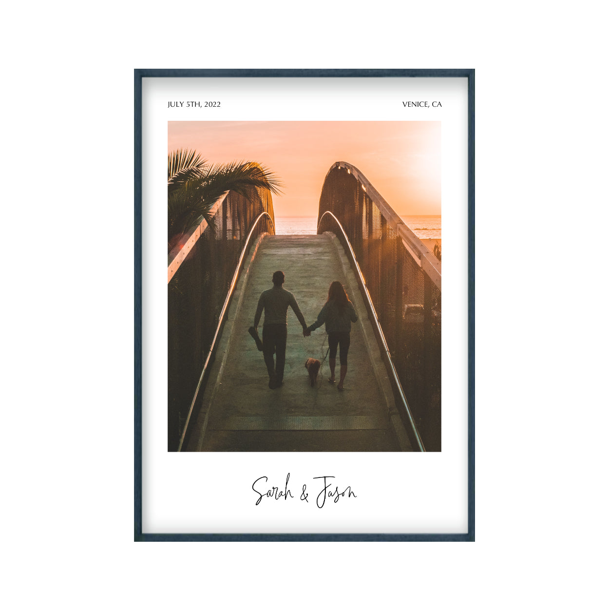 Personalised Couple Photo Print