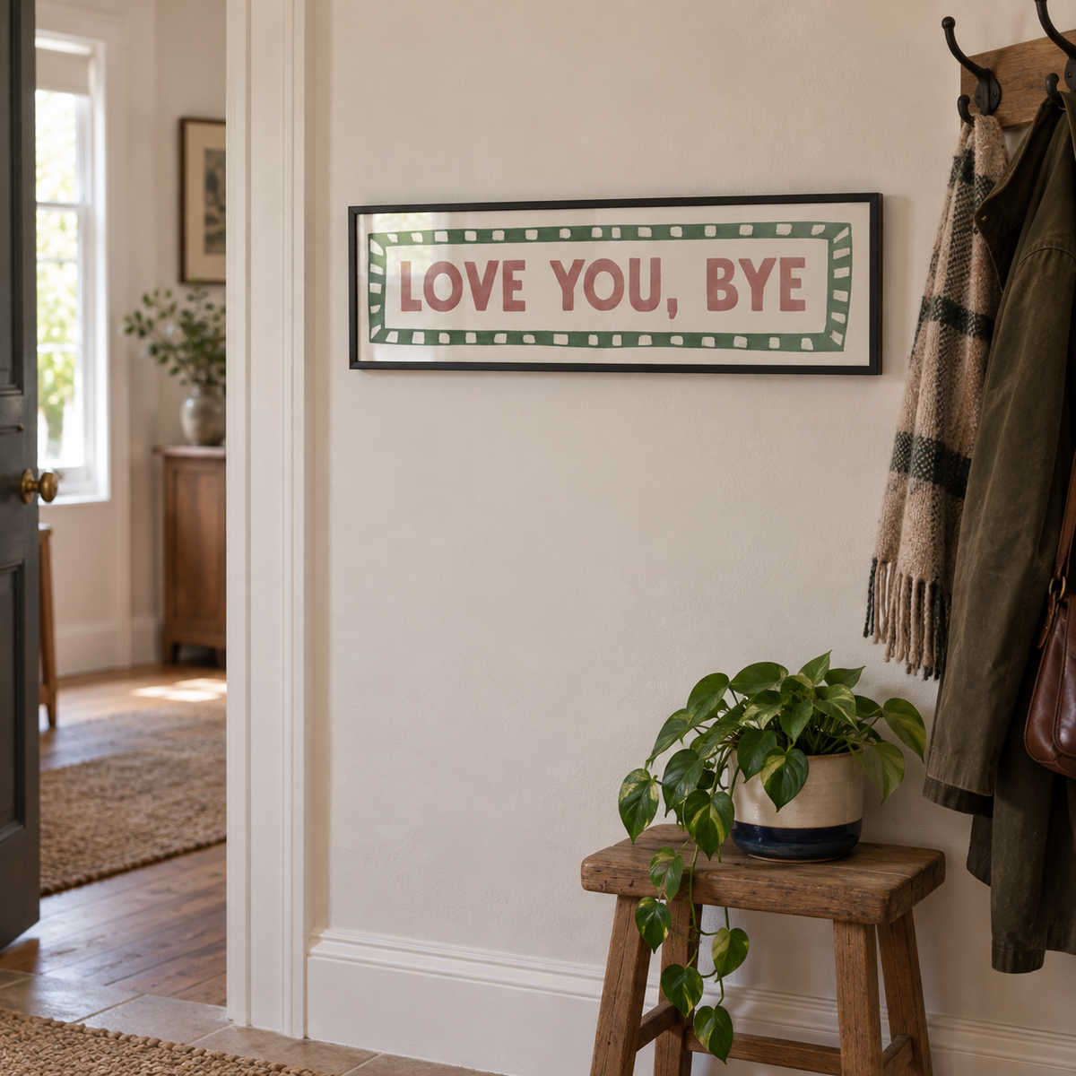 BB panorama natural 2026 | love-you-bye-panoramic-print | setting