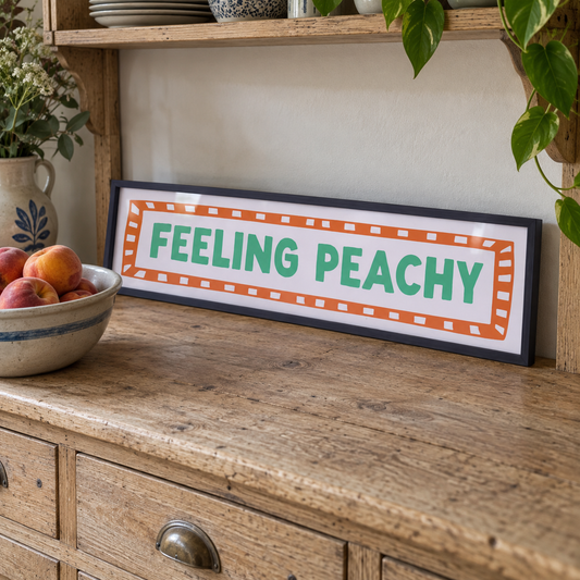 BB panorama natural 2026 | feeling-peachy-panoramic-print | setting