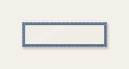 Sky Blue bobbin panoramic frame, 60cm x 15cm, frame only