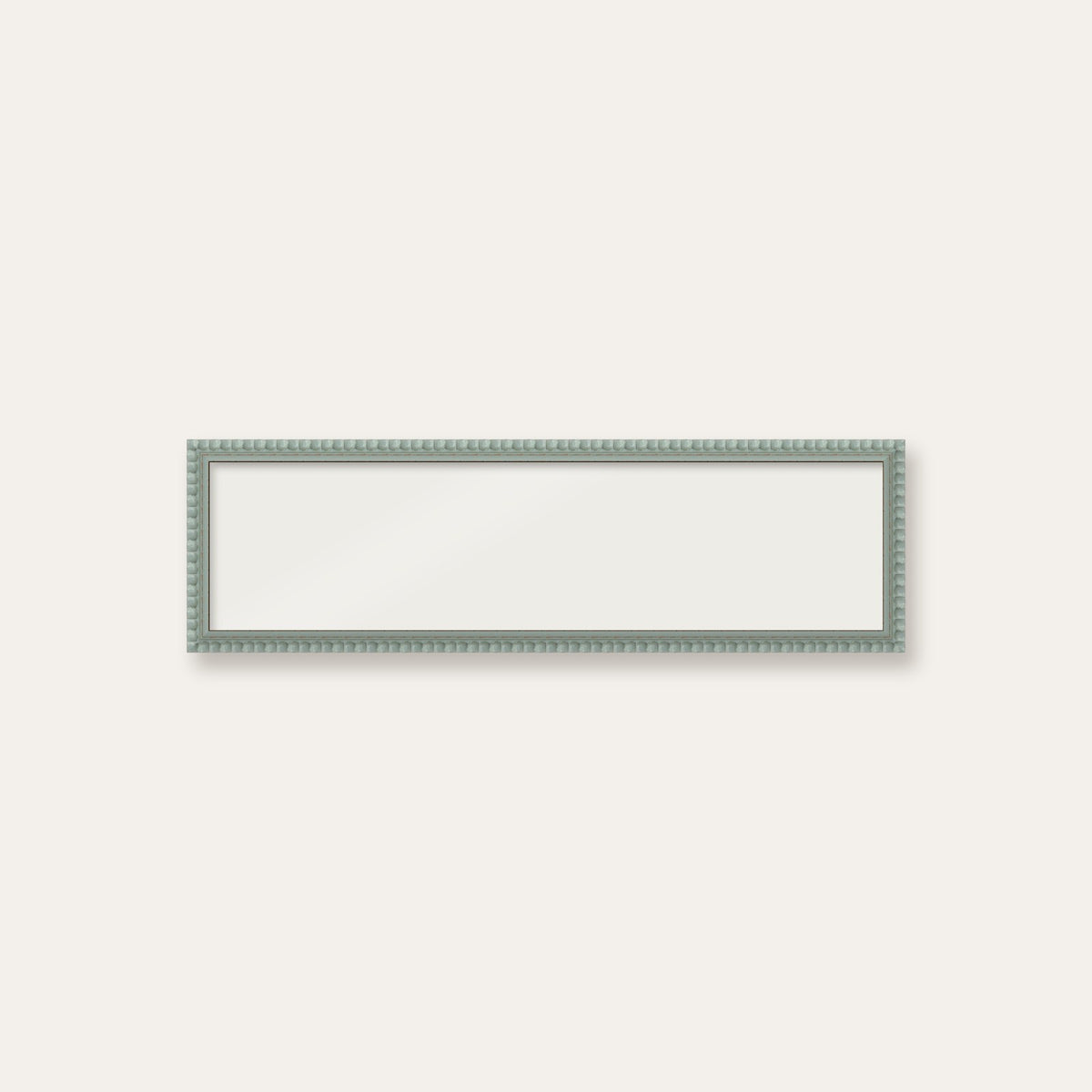 Pale Grey bobbin panoramic frame, 60cm x 15cm, frame only