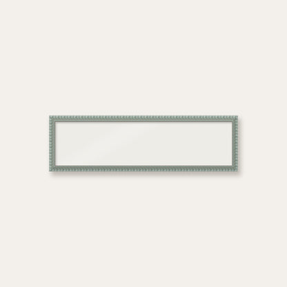 Pale Grey bobbin panoramic frame, 60cm x 15cm, frame only