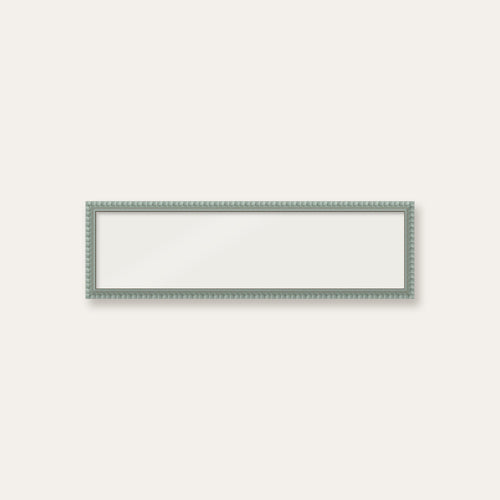 Pale Grey bobbin panoramic frame, 60cm x 15cm, frame only