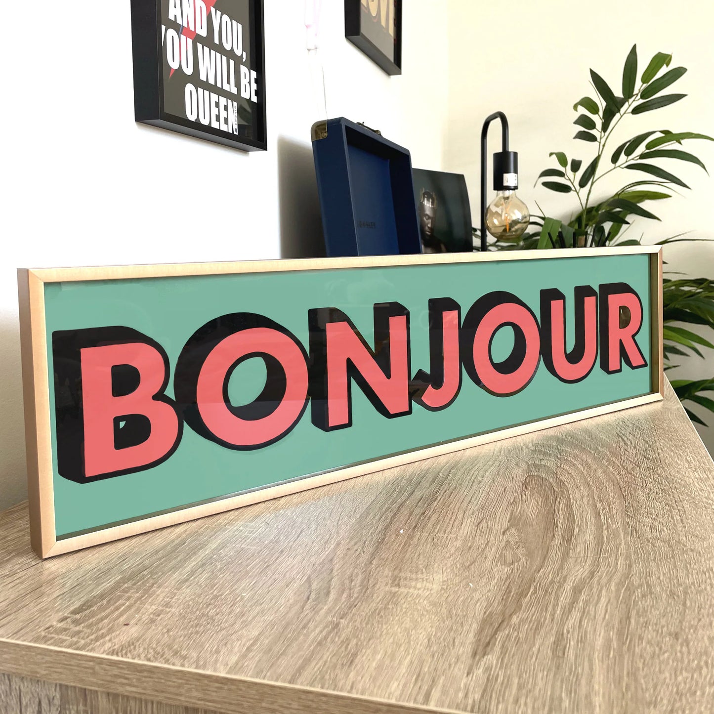 Bonjour Panoramic Print