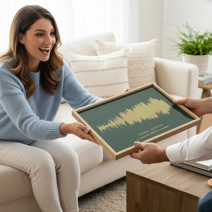 Personalised Sound Wave Print