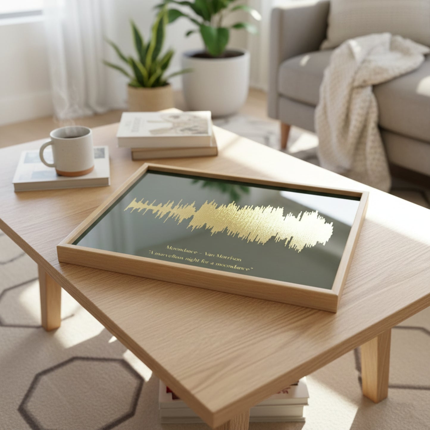 Personalised Sound Wave Print