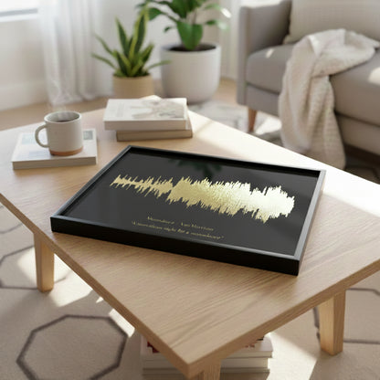 Personalised Sound Wave Print