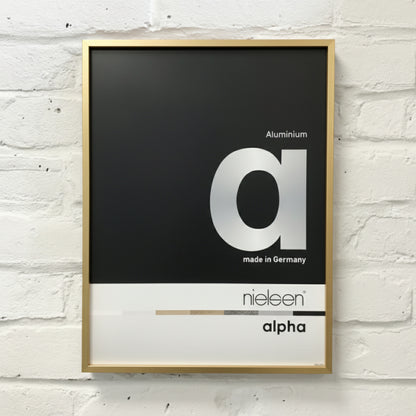 Nielsen Alpha Brushed Champagne Gold Frame