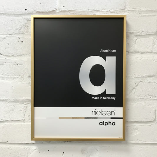 Nielsen Alpha Brushed Champagne Gold Frame