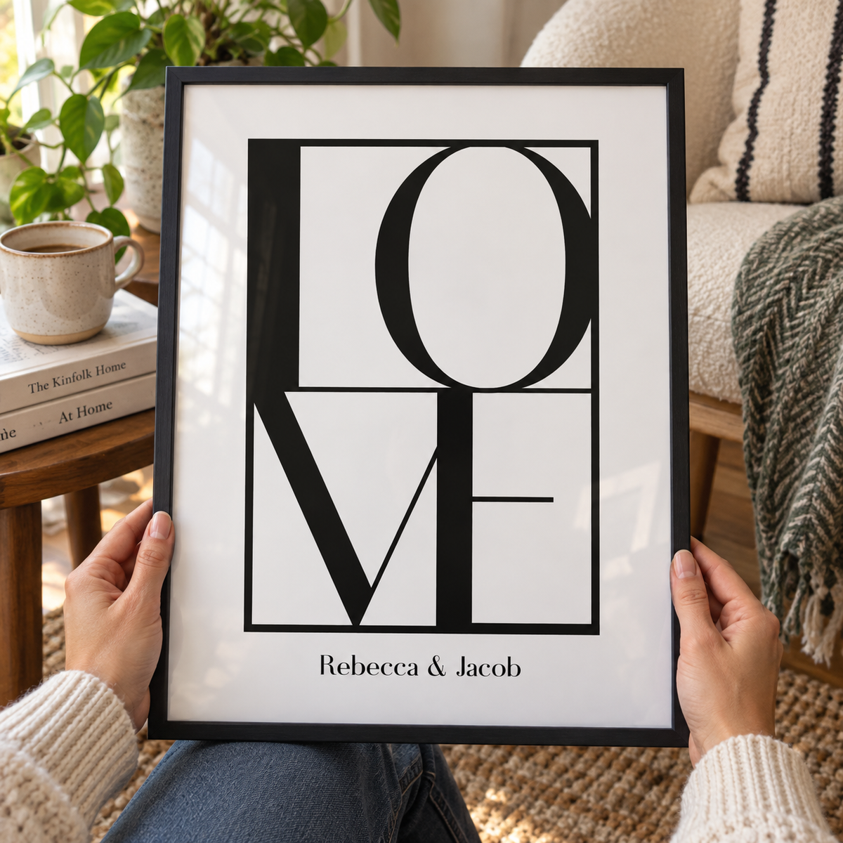 BB anniversary lifestyle 2026 | personalised-love-print | close
