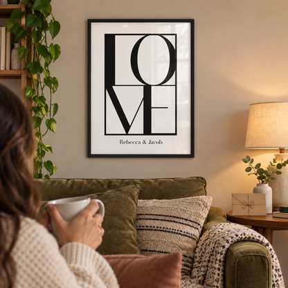 BB anniversary lifestyle 2026 | personalised-love-print | wide