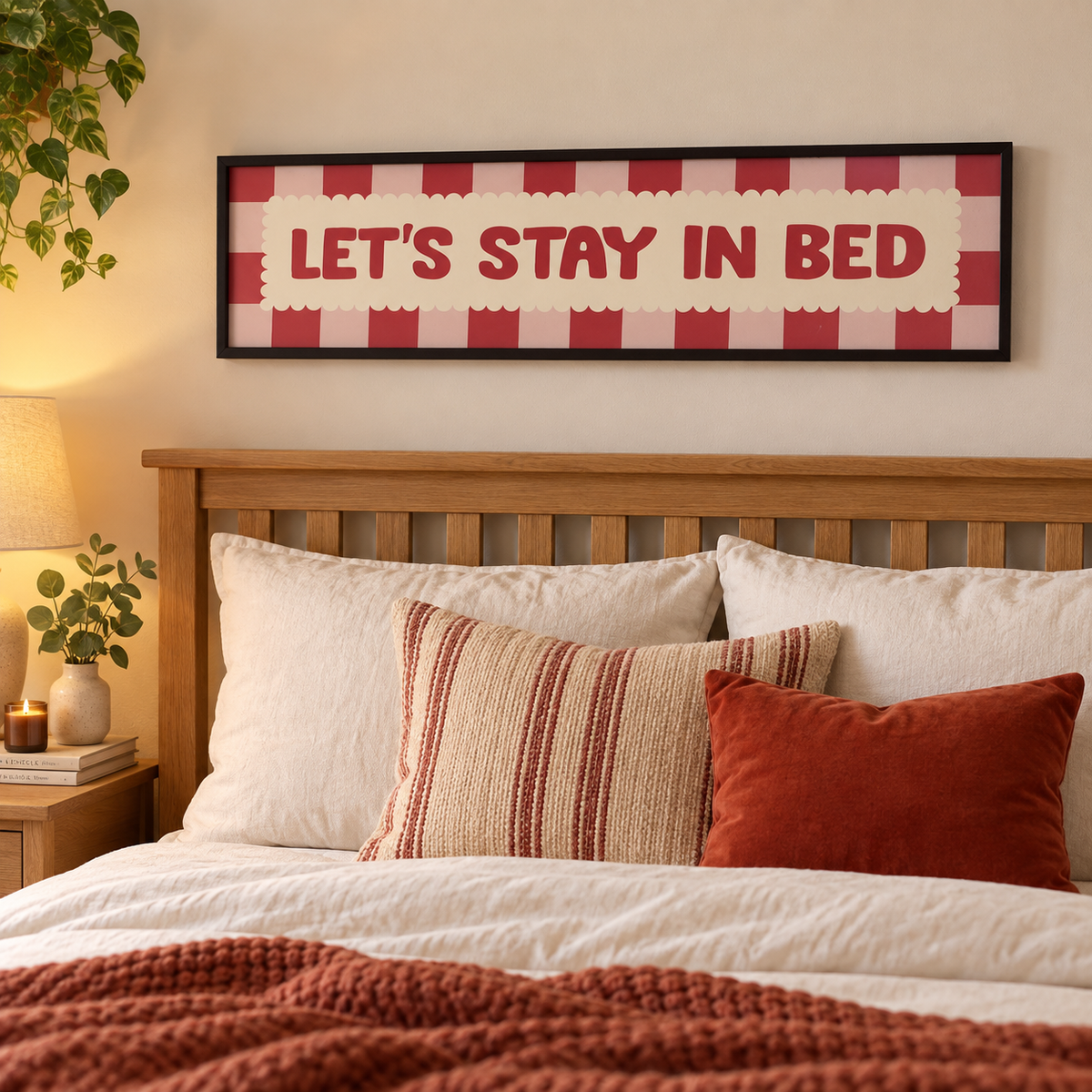 BB panorama 2026 | lets-stay-in-bed-panoramic-print | setting