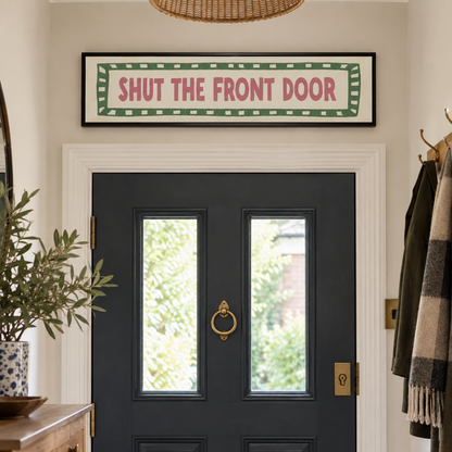 BB panorama 2026 | shut-the-front-door-panoramic-print | setting