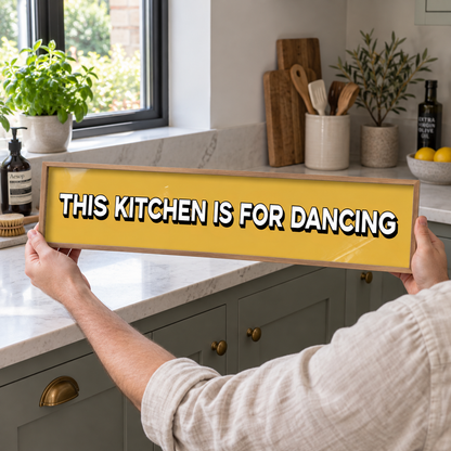 BB panorama 2026 | this-kitchen-is-for-dancing-panoramic-print | held