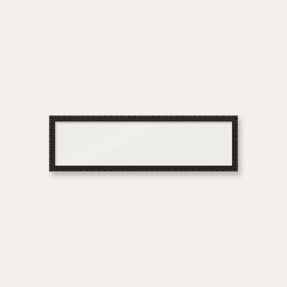 Black bobbin panoramic frame, 60cm x 15cm, frame only