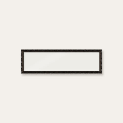 Black bobbin panoramic frame, 60cm x 15cm, frame only