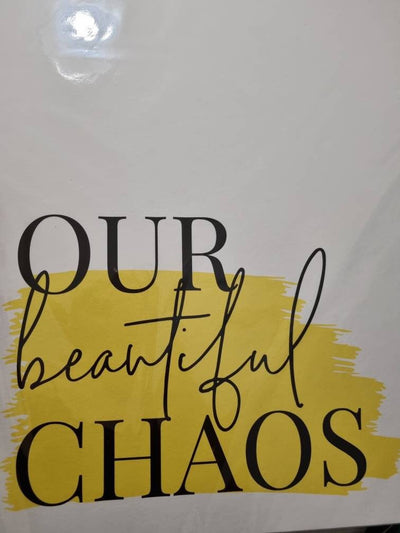 Customer photo — Our Beautiful Chaos Print