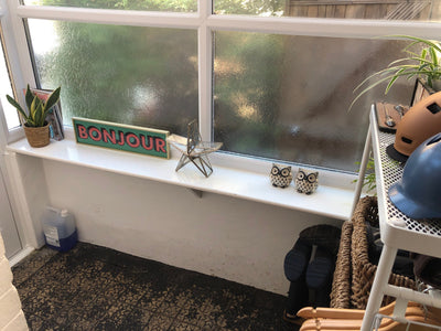 Customer photo — Bonjour Panoramic Print