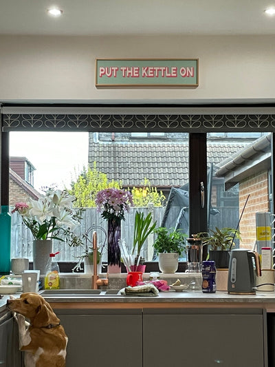 Customer photo — Put The Kettle On Print