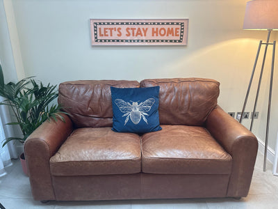 Customer photo — Let's Stay Home Panoramic Print | Hallway & Entrance Wall Art