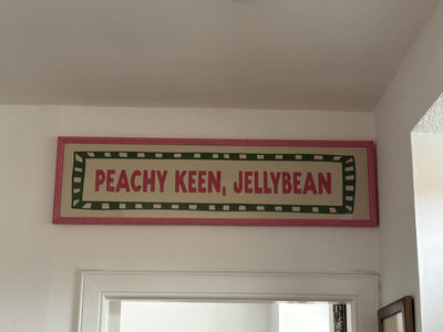 Customer photo — Custom Text Panoramic Print