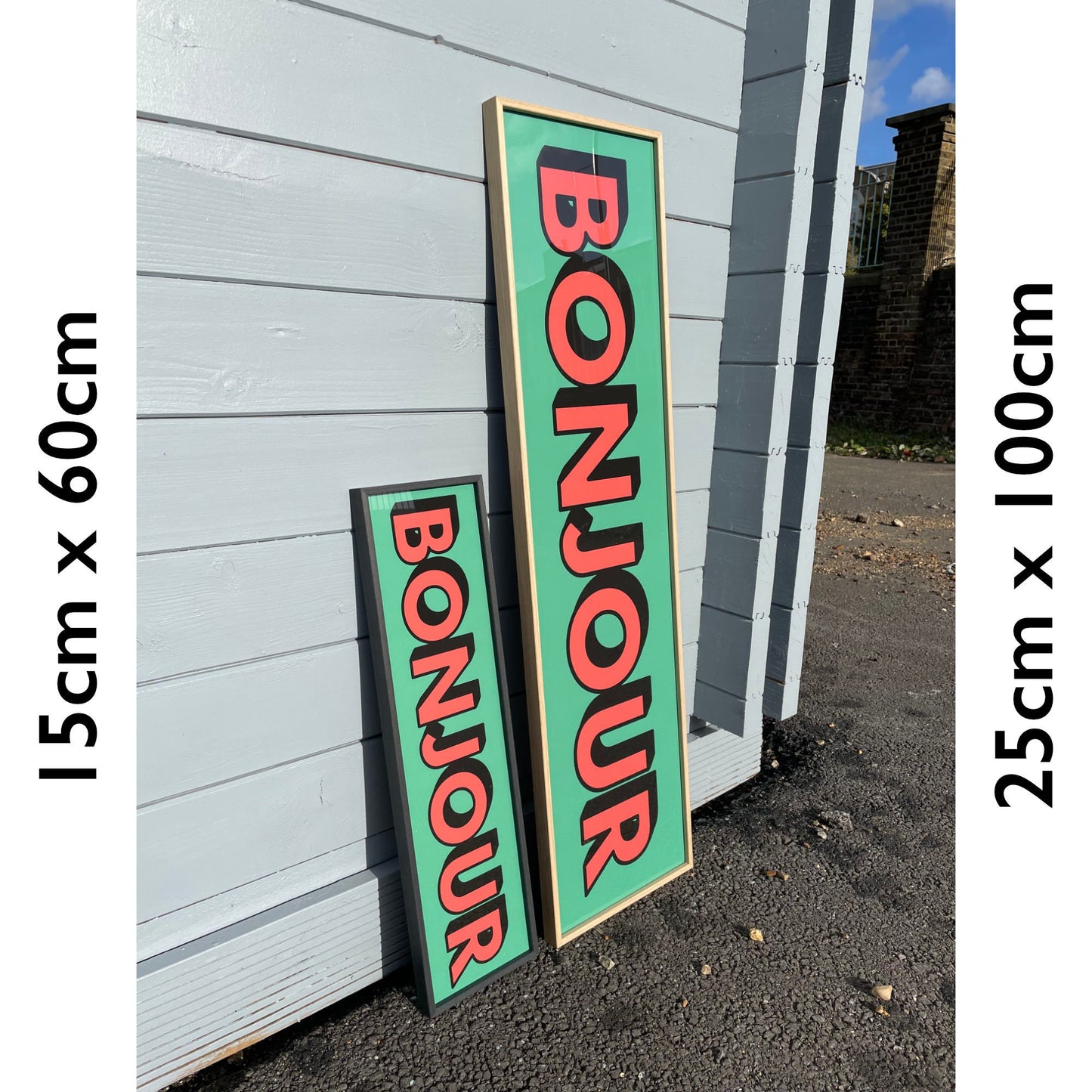 Custom Text Panoramic Print