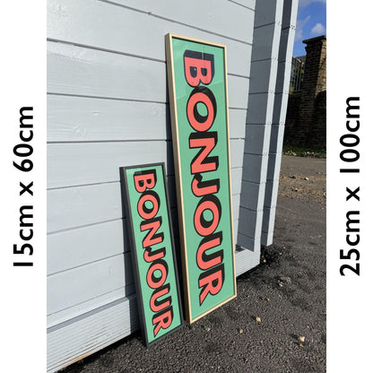 Kitchen Disco Retro Panoramic Wall Art Print, Bold Colourful New Home Decor
