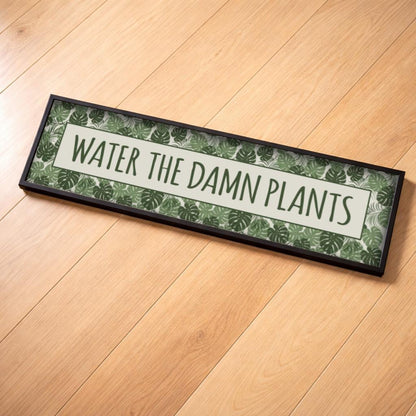 Water the Damn Plants Panoramic Print