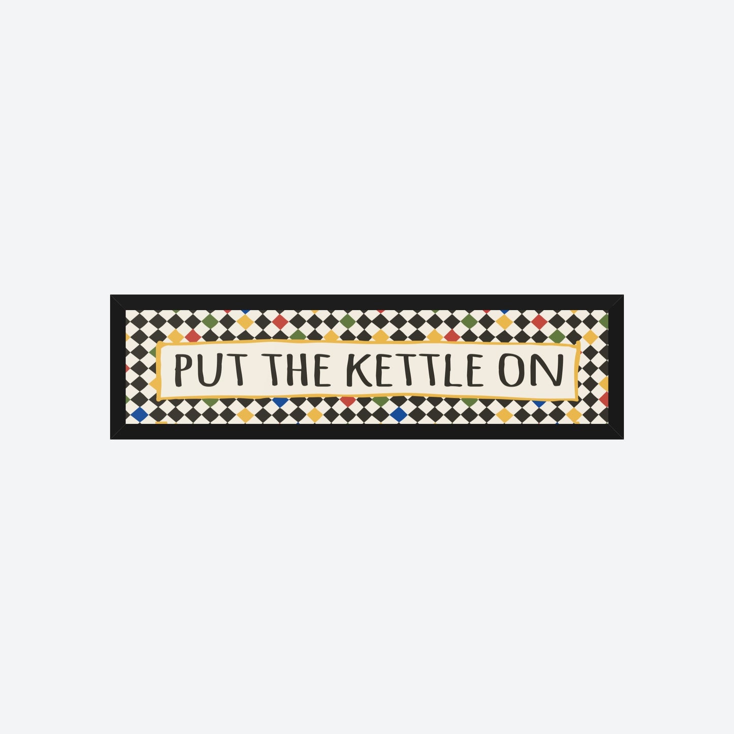 Put The Kettle On Panoramic Print