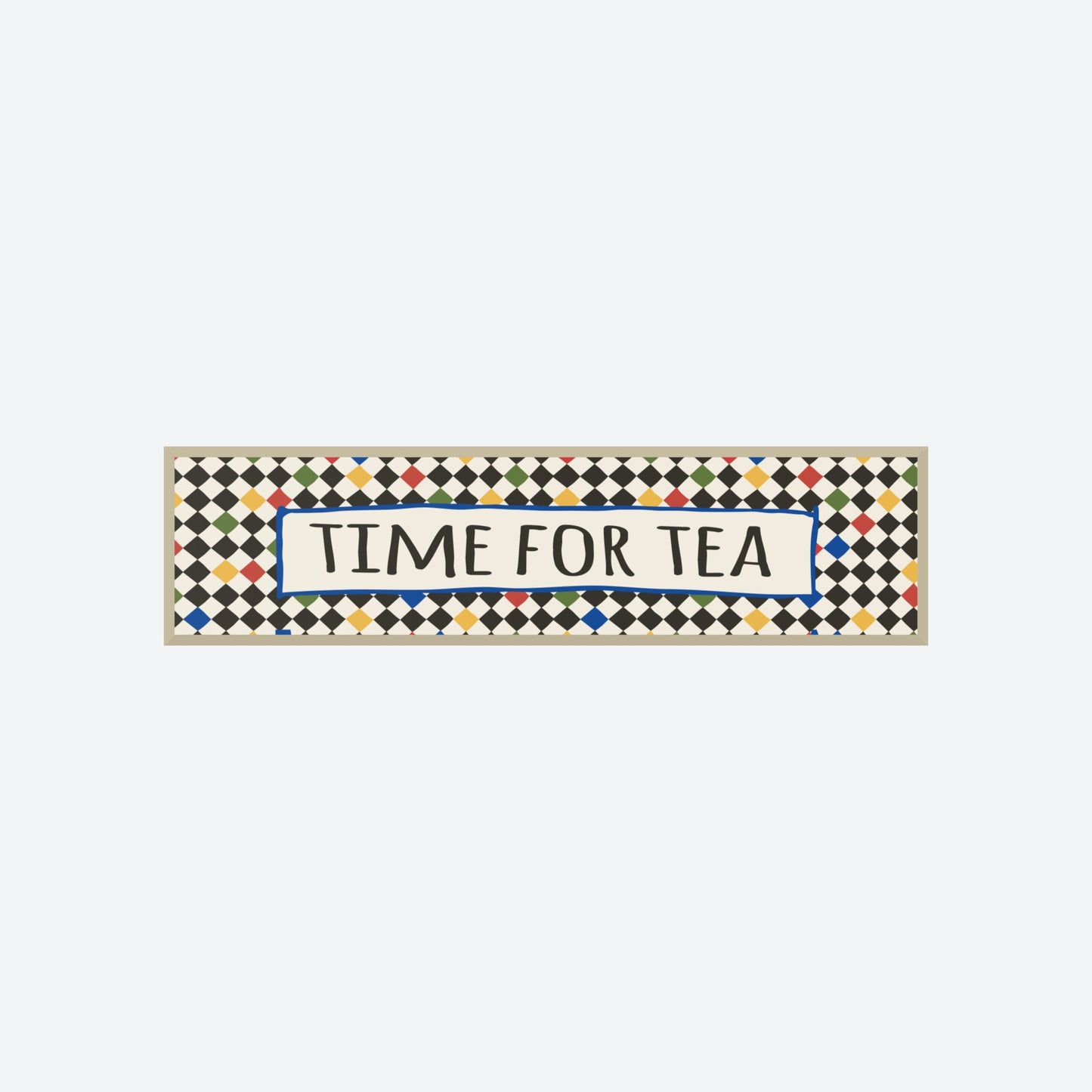 Time For Tea Panoramic Print