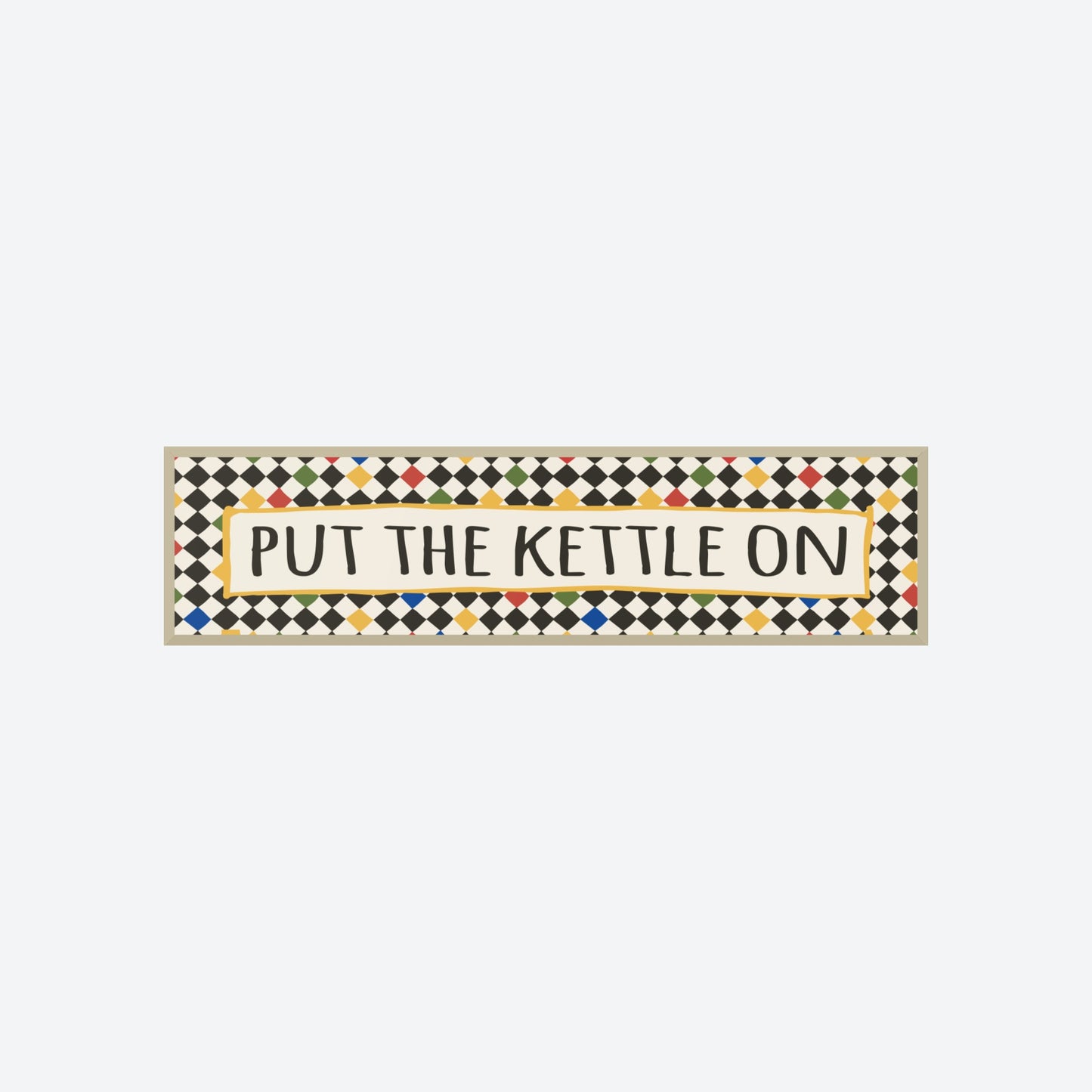 Put The Kettle On Panoramic Print