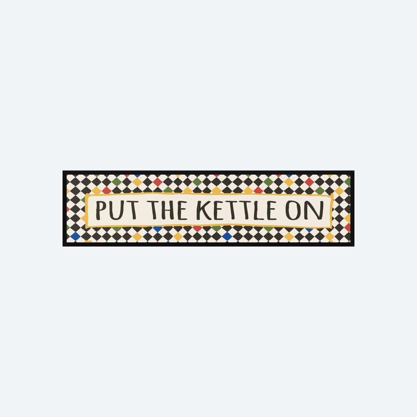 Put The Kettle On Panoramic Print