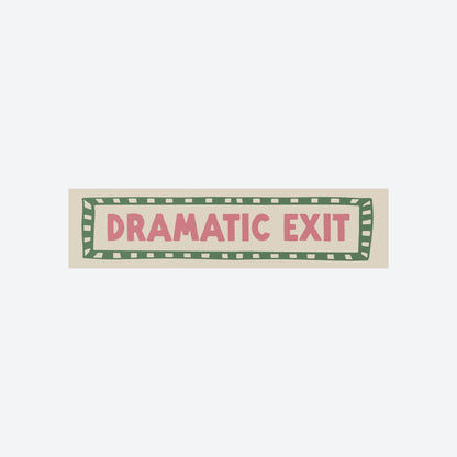 Dramatic Exit Panoramic Print
